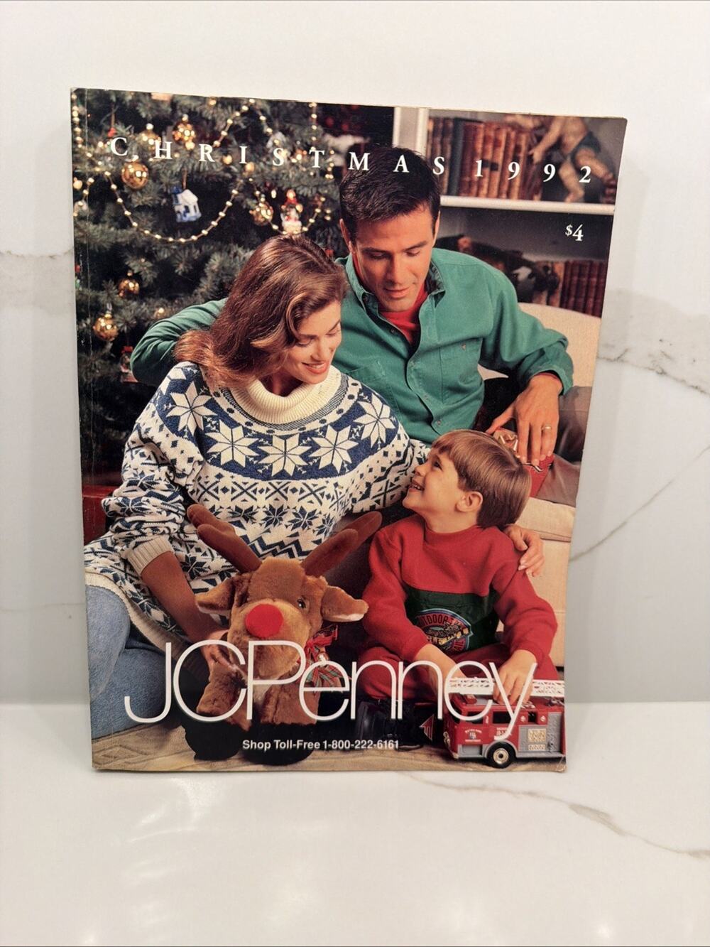 Vtg 1992 JC PENNEY Christmas Catalog Wish Book Turtles Barbie Nintendo Sega Toys